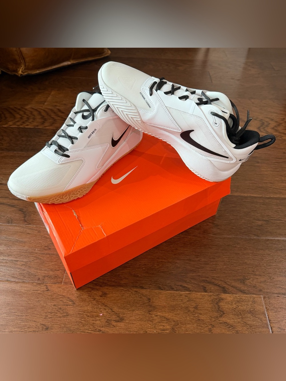 Nike Air Zoom Hyperace 3 White Black Gum Womens Size 11, Mens Size 9.5 NIB